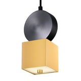 1156P4-625 Saleen LED Mini Pendant With Sun Gold & Black Finish