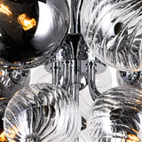 1205P16-8-601 Pallocino 8 Light Chandelier With Chrome Finish