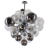 1205P25-15-601 Pallocino 15 Light Chandelier With Chrome Finish