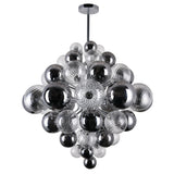 1205P36-27-601 Pallocino 27 Light Chandelier With Chrome Finish