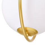 1212P14-1-169 Celeste 1 Light Mini Pendant With Medallion Gold Finish