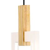 1214P24-9-236-A Anello LED Pendant With White Oak Finish