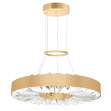 1219P16-1-625 Bjoux LED Chandelier With Sun Gold Finish