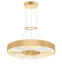 1219P16-1-625 Bjoux LED Chandelier With Sun Gold Finish