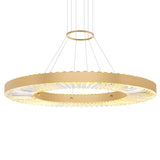 1219P32-1-625 Bjoux LED Chandelier With Sun Gold Finish