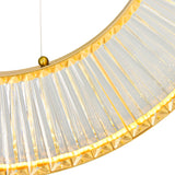 1219P32-1-625 Bjoux LED Chandelier With Sun Gold Finish