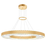 1219P32-1-625 Bjoux LED Chandelier With Sun Gold Finish