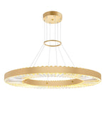 1219P32-1-625 Bjoux LED Chandelier With Sun Gold Finish