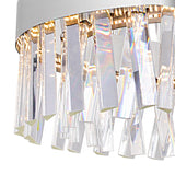 1220P24-601-C Glace LED Chandelier With Chrome Finish