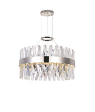 1220P24-601 Glace LED Chandelier With Chrome Finish