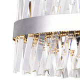 1220P40-601-O Glace LED Chandelier With Chrome Finish