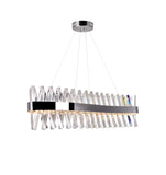 1220P40-601-S Glace LED Chandelier With Chrome Finish