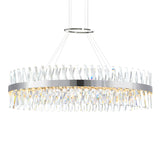 1220P52-601-O Glace Integrated LED Chrome Chandelier