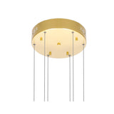 1245P32-602 Millipede 32 in LED Satin Gold Chandelier