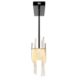 1246P39-101 Guadiana 39 in LED Black Chandelier