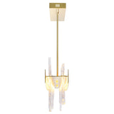 1246P39-602 Guadiana 39 in LED Satin Gold Chandelier