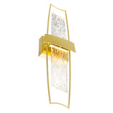 1246W8-602 Guadiana Integrated LED Satin Gold Wall Light