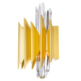 1247W13-5-602 Cityscape 5 Light Wall Sconce With Satin Gold Finish