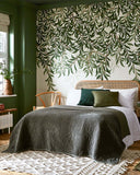 125364FXST William Morris Willow Bough Green Mural