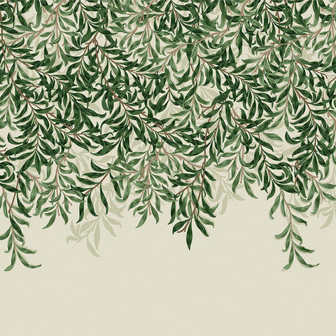 125364FXST William Morris Willow Bough Green Mural