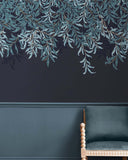 125382FXST William Morris Willow Bough Navy Mural