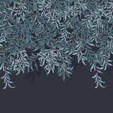 125382FXST William Morris Willow Bough Navy Mural
