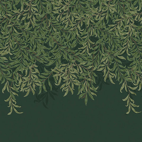 125391FXST William Morris Willow Bough Green Mural