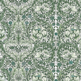 125418FXST William Morris African Marigold Green Mural 