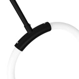 1273P10-1-101 Hoops 1 Light LED Pendant With Black Finish