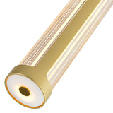 1343P3-602-C Neva 3 in LED Integrated Satin Gold Pendant