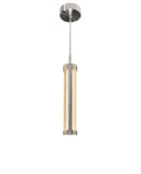 1343P3-606-C Neva 3 in LED Integrated Satin Nickel Pendant