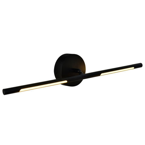 1375W24-1-101 Oskil LED Integrated Wall Light With Black Finish