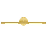 1375W24-1-602 Oskil LED Integrated Wall Light With Satin Gold Finish