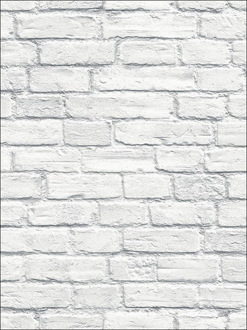 TD31502 Brick 3D illusion gray Wallpaper