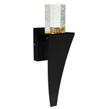 1502W5-1-101 Catania LED Integrated Black Wall Light