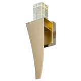 1502W5-1-602 Catania LED Integrated Satin Gold Wall Light