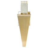 1502W5-1-602 Catania LED Integrated Satin Gold Wall Light