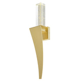 1502W7-1-602 Catania Integrated LED Satin Gold Wall Light