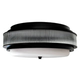 1567C18-4-101 Valdivia 4 Light Black Flush Mount