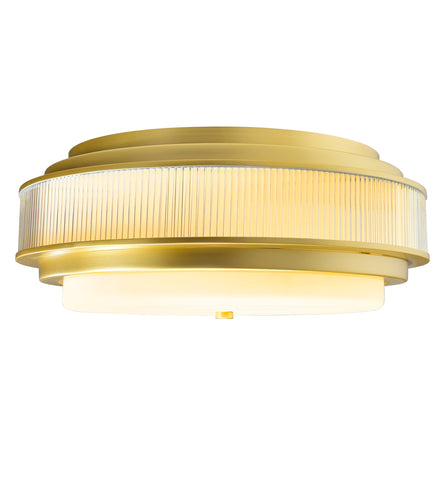 1567C18-4-602 Valdivia 4 Light Satin Gold Flush Mount