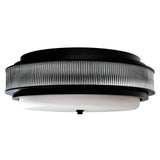 1567C22-5-101 Valdivia 5 Light Black Flush Mount