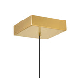 1587P6-1-624 Lava Integrated LED Brass Mini Pendant