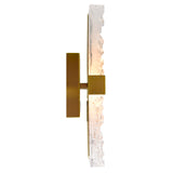 1587W20-2-624 Lava Integrated LED Brass Wall Light