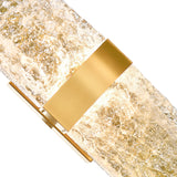 1587W20-2-624 Lava Integrated LED Brass Wall Light