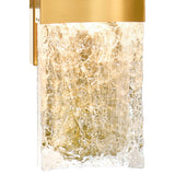 1587W20-2-624 Lava Integrated LED Brass Wall Light