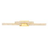 1588W36-3-624 Stagger Integrated LED Brass Vanity Light