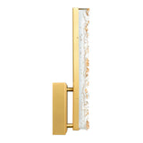 1588W5-1-624 Stagger Integrated LED Brass Wall Light