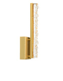 1588W5-1-624 Stagger Integrated LED Brass Wall Light