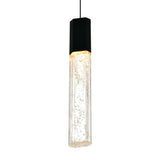 1589P5-1-101 Greta Integrated LED Black Mini Pendant