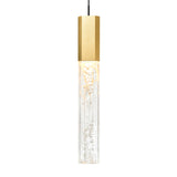 1589P5-1-624 Greta Integrated LED Brass Mini Pendant